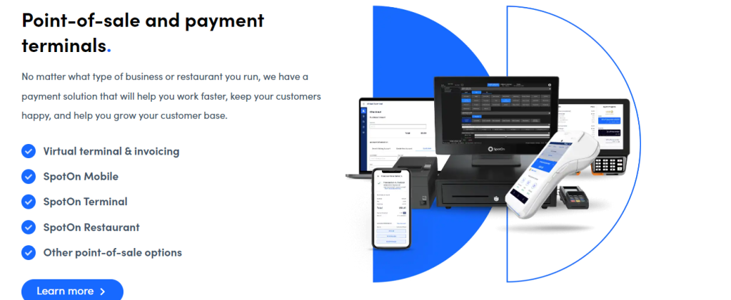 Best Point of Sale and Payment Terminals CC processing services Colorado Mid West Region USA